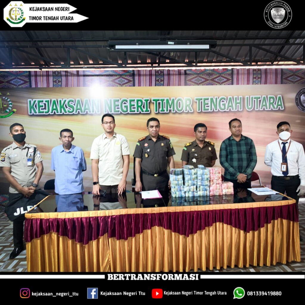 Penyetoran Uang ke Kas Negara