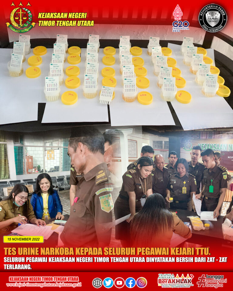 Tes Urine Narkoba