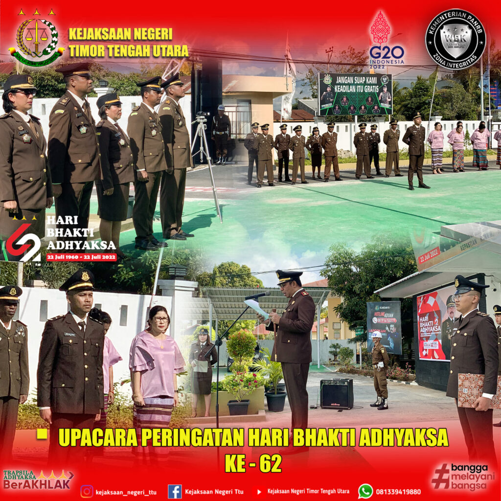 Upacara Peringatan Hari Bhakti Adhyaksa