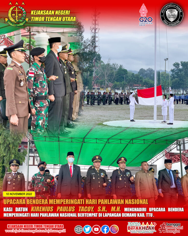 Upacara Memperingati Hari Pahlawan Nasional