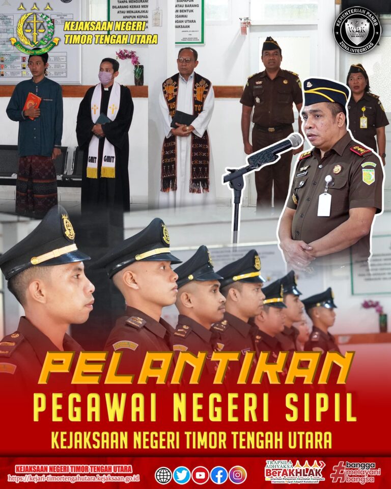 Pelantikan Pegawai Negeri Sipil