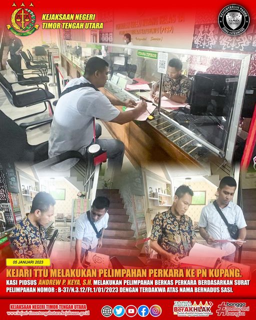 Pelimpahan Perkara Ke Pengadilan Negeri Kupang