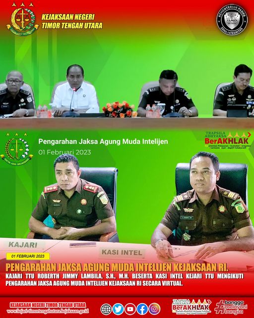 Pengarahan Jaksa Agung Muda Intelijen Kejaksaan RI