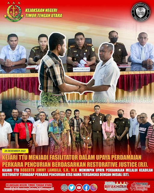 Upaya Perdamaian Berdasarkan Restorative Justice (RJ)