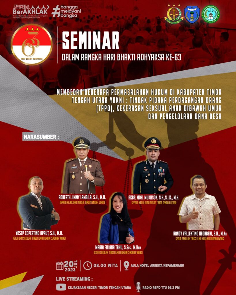 Seminar dalam Rangka Hari Bhakti Adhyaksa Ke-63