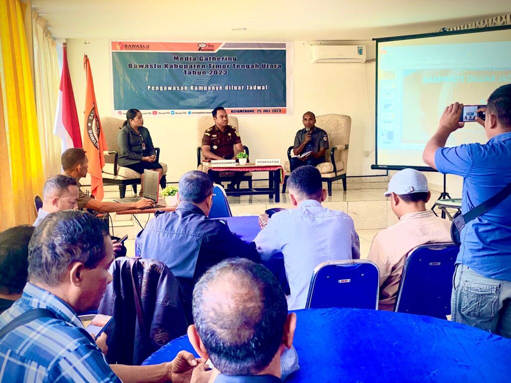 Media Gathering Bawaslu Kabupaten Timor Tengah Utara