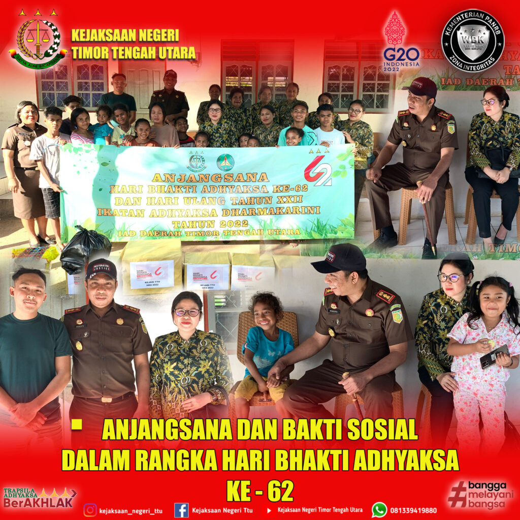 Anjangsana dan Bakti Sosial