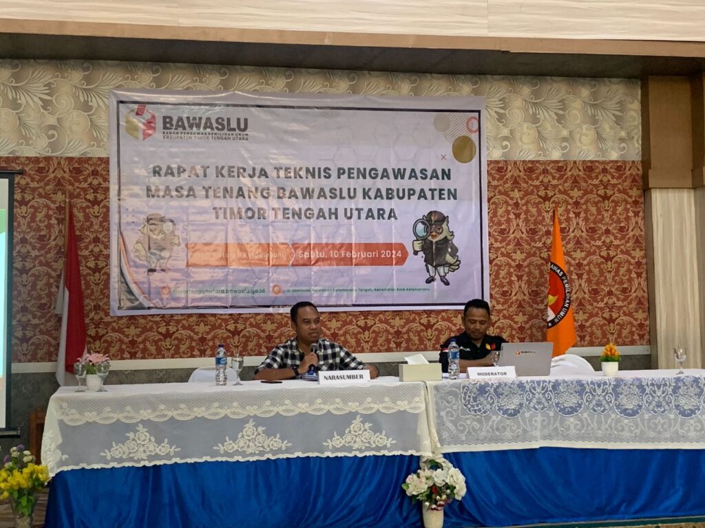 Rakernis Pengawasan Masa Tenang Bawaslu TTU