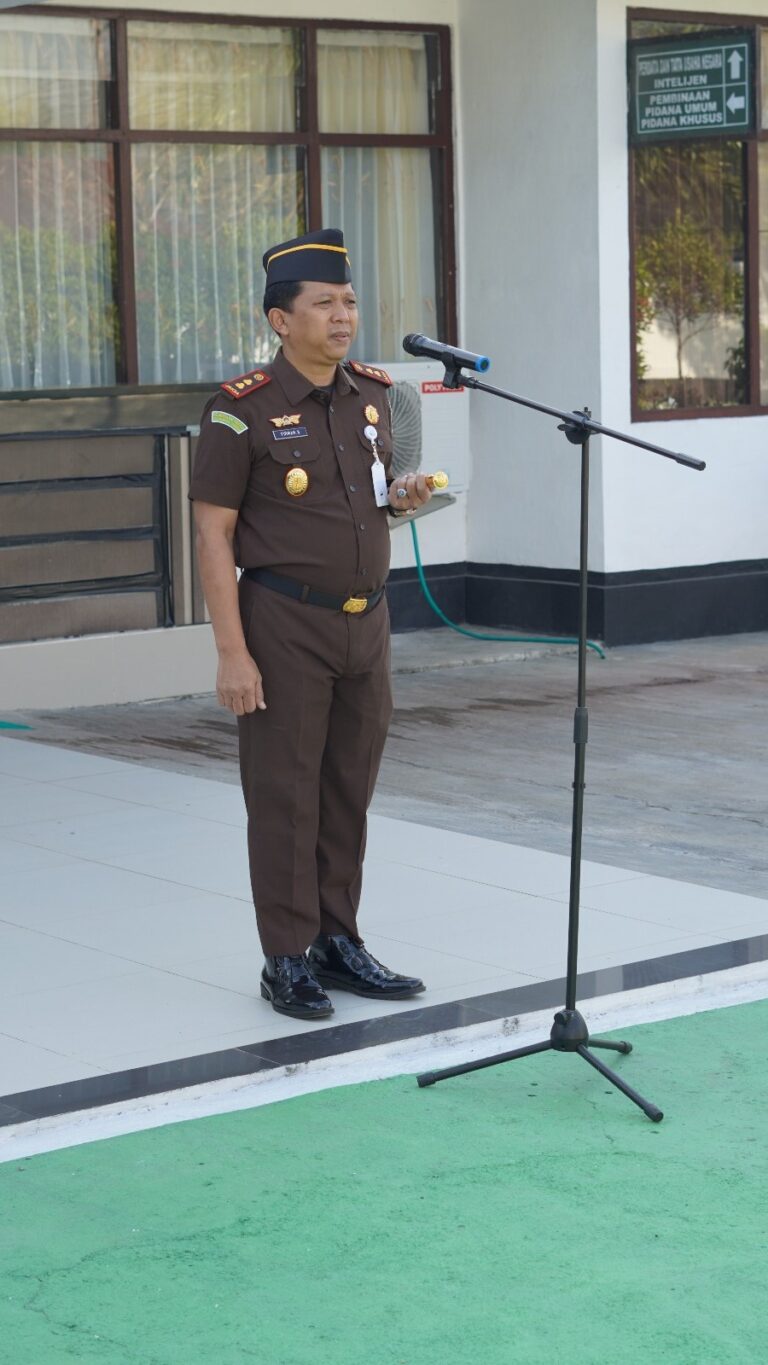 Apel Pagi Kejari TTU