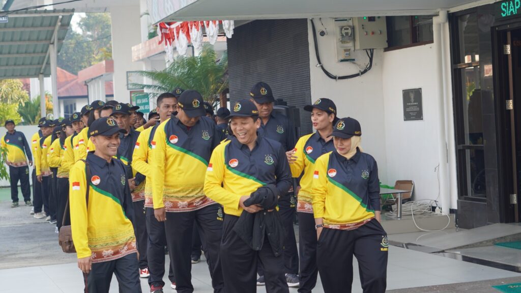 Jalan Santai & Senam Sehat Kejari TTU
