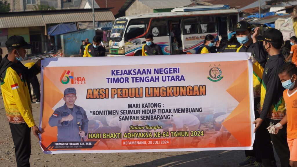 Aksi Peduli Lingkungan dalam Rangka Peringatan HBA Ke-64