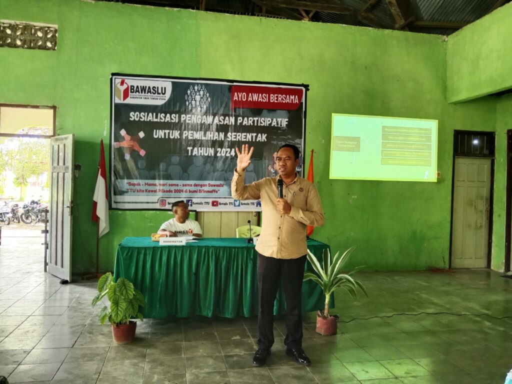 Sosialisasi Pengawasan Pasrtisipatif Untuk Pemilihan Serentak Tahun 2024