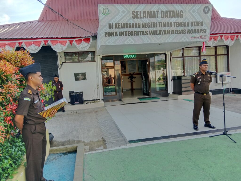 Apel Pagi Kejari TTU