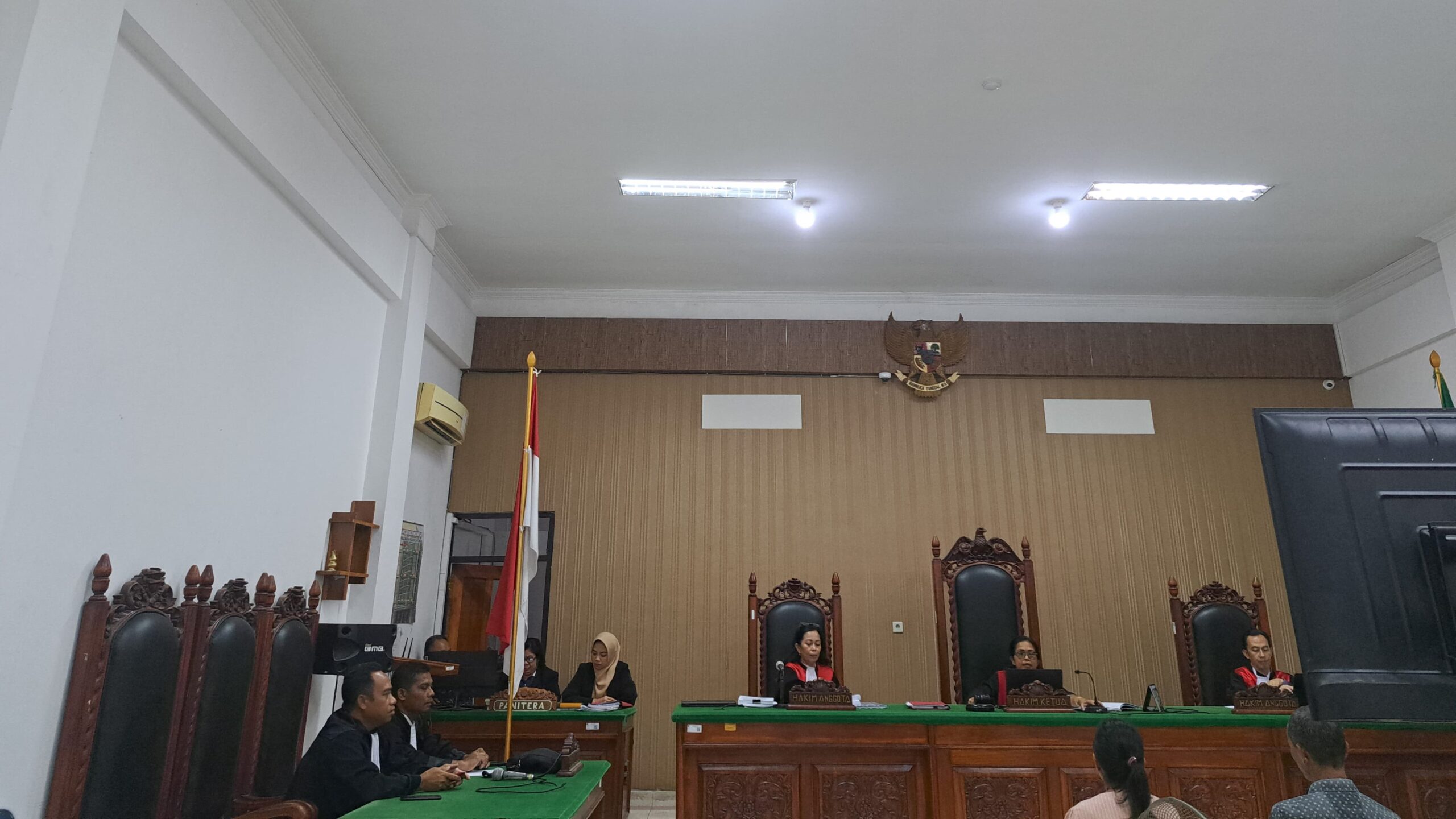 SIDANG AGENDA PUTUSAN PERKARA TIPIKOR DANA DESA NONOTBATAN KAB.TTU