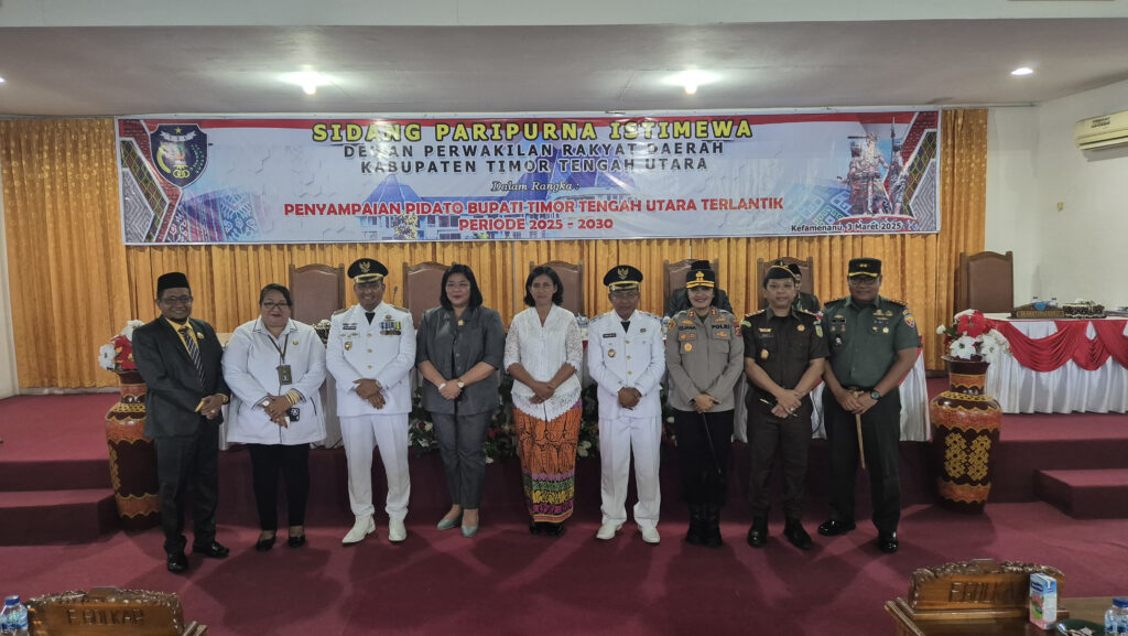 Kajari TTU Menghadiri Sidang Paripurna Istimewa DPRD Kabupaten Timor Tengah Utara