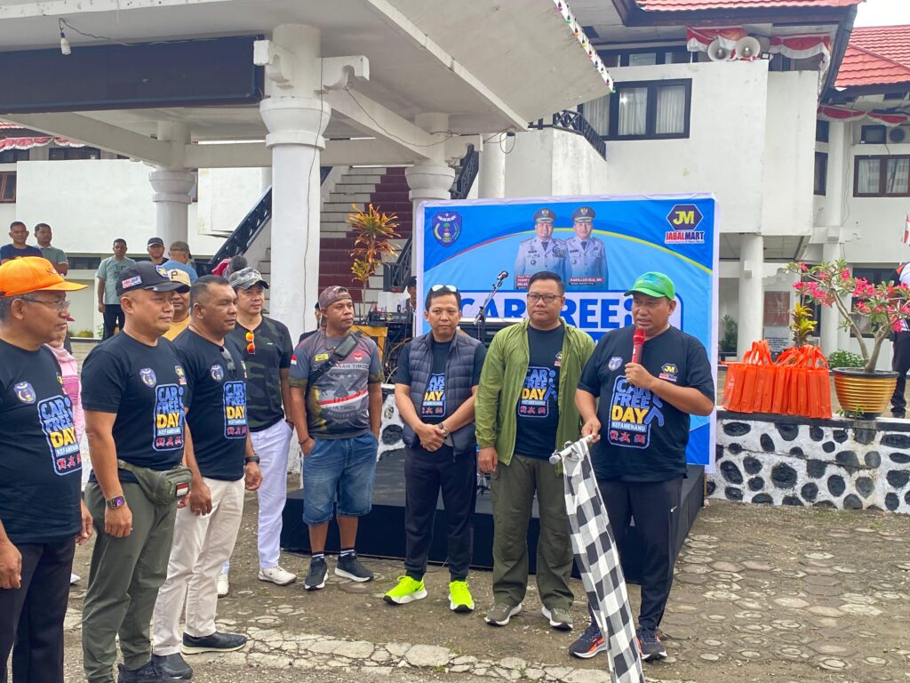 Kajari TTU Mengikuti Launching Car Free Day serta Pasar Rakyat dan Bazar Rakyat Kota Kefamenanu