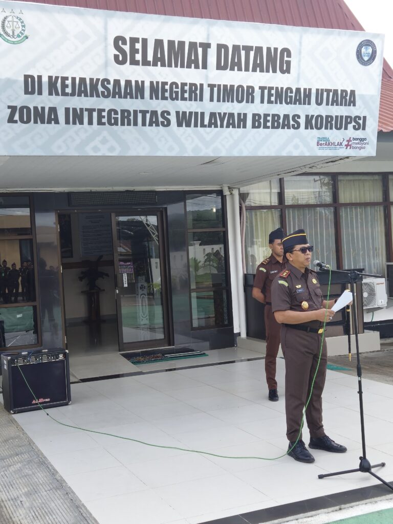 Upacara pada Peringatan Hari Ulang Tahun Persatuan Jaksa Indonesia (PERSAJA) yang ke 74 tahun