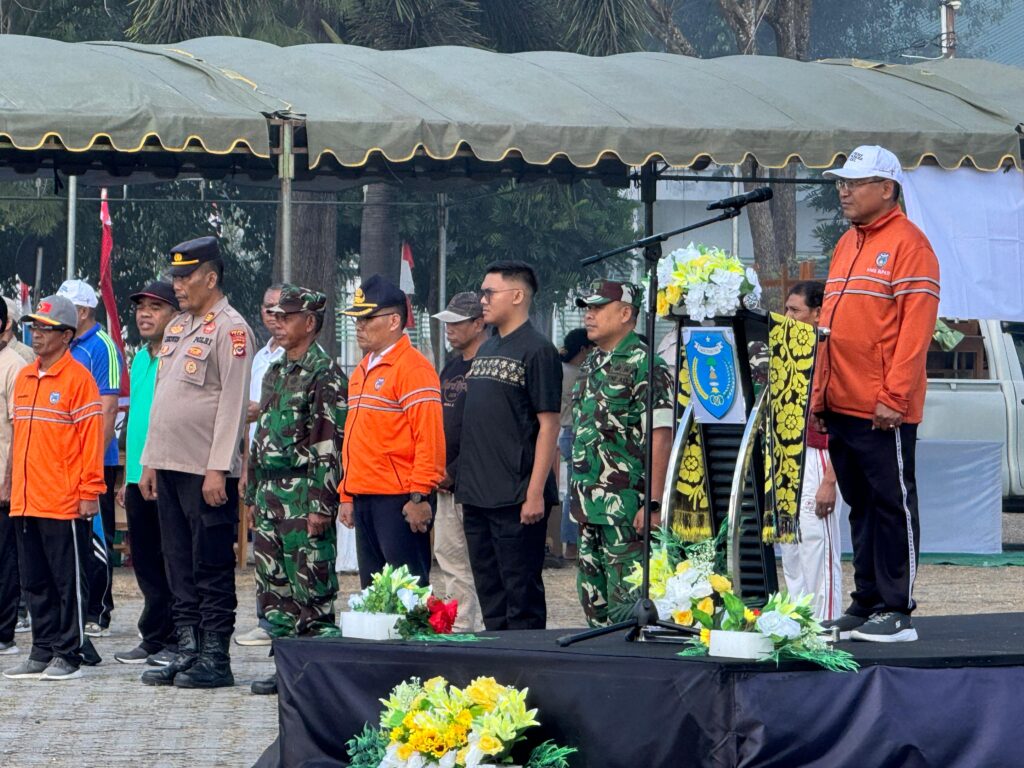 Kejari TTU mengikuti Upacara Pembukaan Pemusatan Diklat Paskibraka Tingkat Kabupaten Timor Tengah Utara Tahun 2025